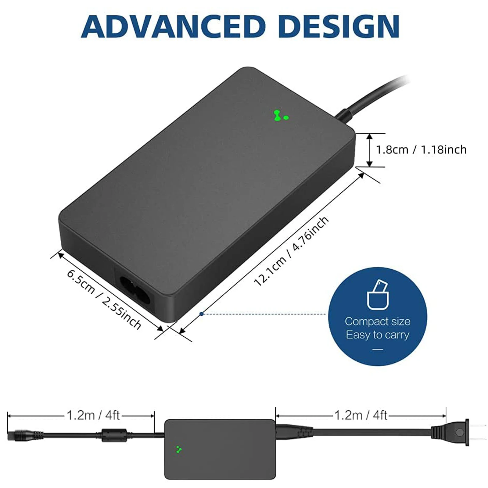 90w universal laptop charger 15-20V Slim AC Adapter and USB port For Asus/Acer/Dell/HP/Samsung Laptop