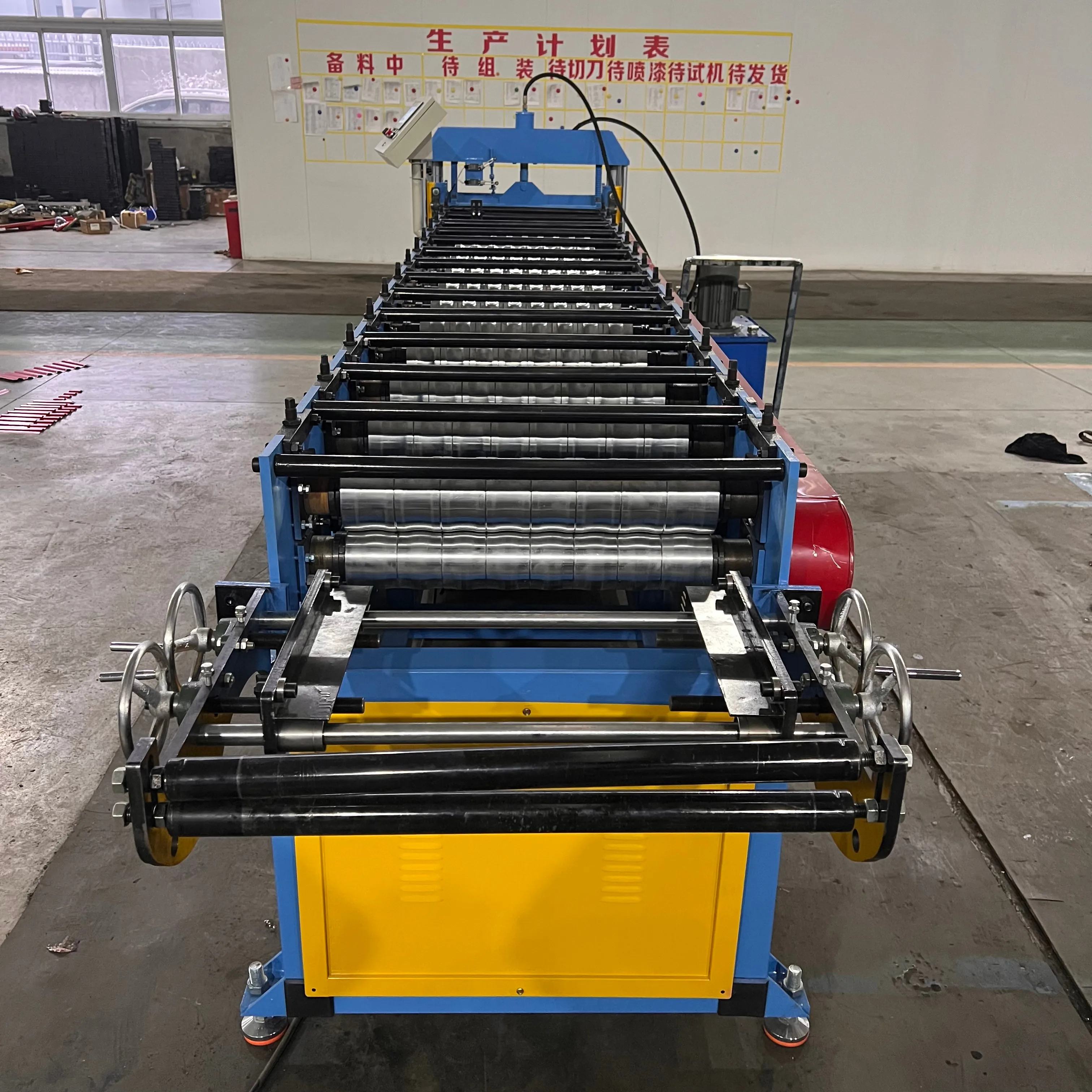 Full Automatic Roll Forming Single Layer Roofing Sheet Making Machine Metal Sheet Roof Roll Forming Machine