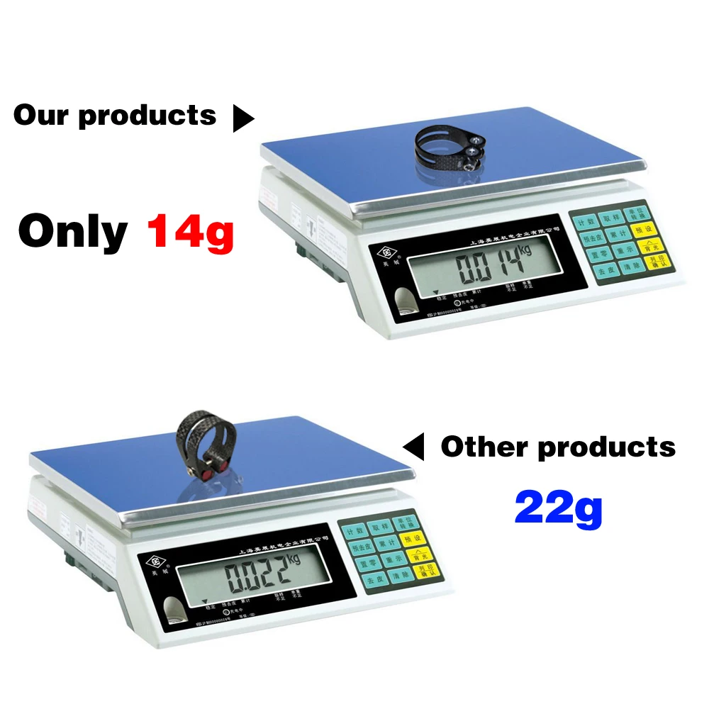 China Wholesale MTB Bicycle Seatpost Clamp 31.8mm 34.9 mm Carbon Fiber Seat Post Clamp