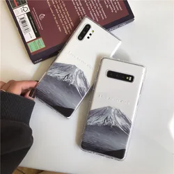 Color printing scenic style android phone case for samsung s 21 plus ultra case