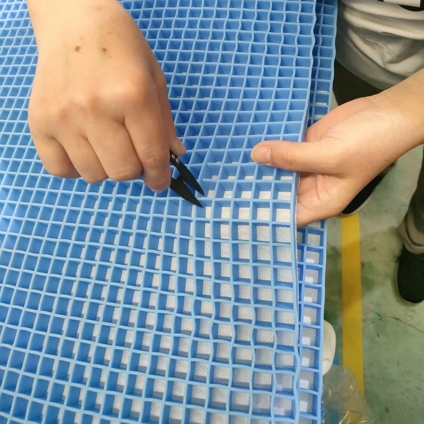 TPE Mattress filling material TPE gel grid layer