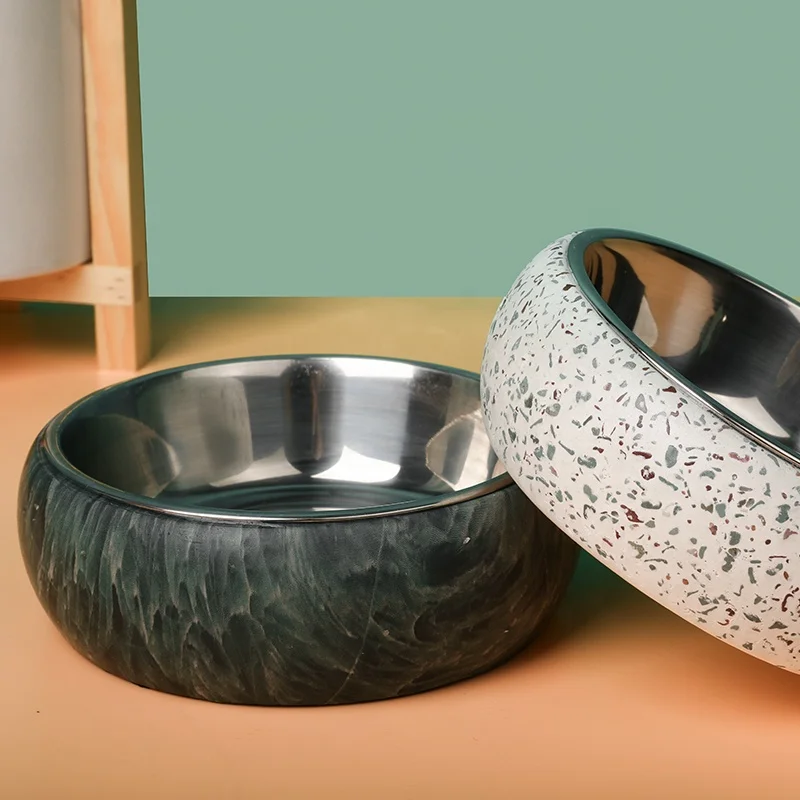 Pet Water Bottle bone shape dog bowl pets bowl for dog cat ergonomic pet bowls