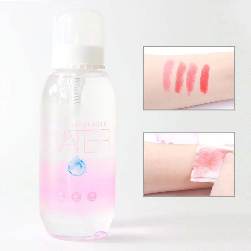 Maycheer Micellar Water Makeup Remover Water Cleanser Standard Makeup Remover with Vitamin C & Exfoliating Beads