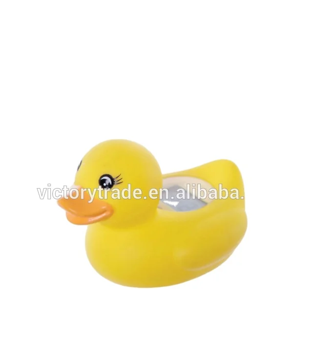 V-DT04-18 LCD Display Yellow Duck Baby Bath Tub Water Digital Thermometer