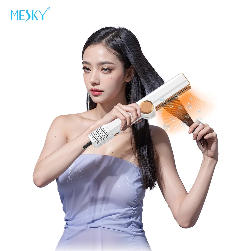 OEM Air strait Hair Straightener Duet Style Professional Hair Dryer and Straightener 2 In 1 Hot Air Styler