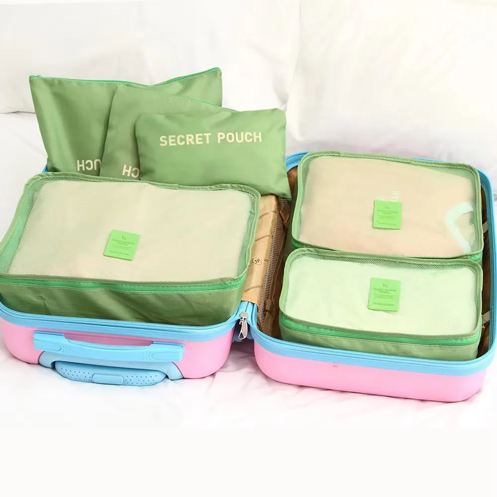 JUSTOP Fashion packing cubes for travel compression packing cube travel bag set travel accessory