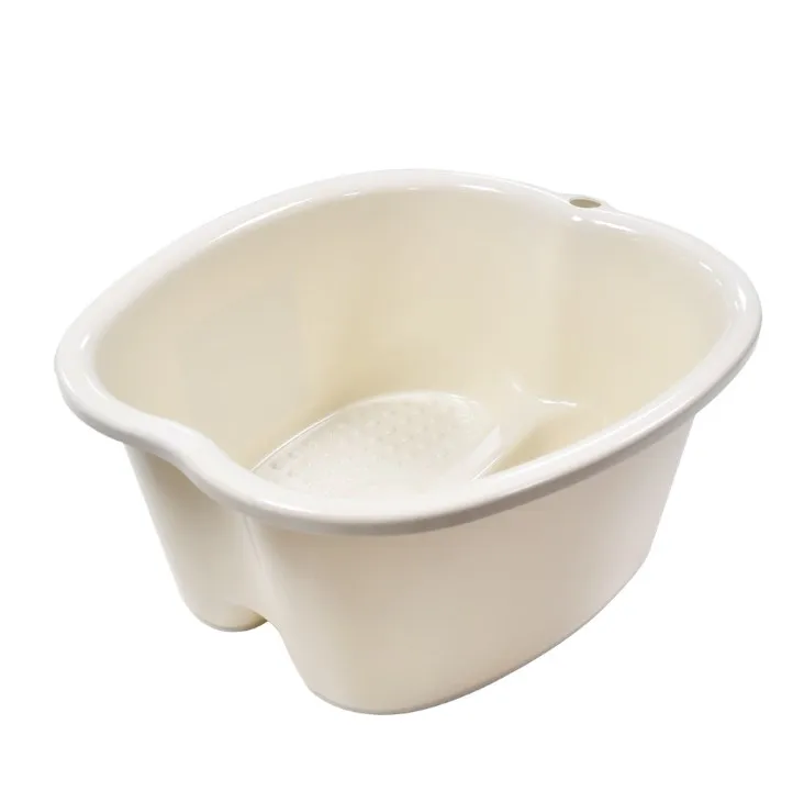 Factory Wholesale Foot Bath Massage Pedicure Basin Thickened and Raised Plastic Soaking Spa Bowl
