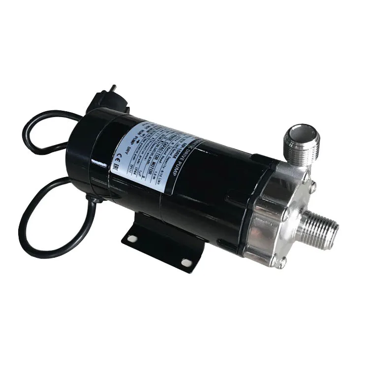 Stainless Steel Food Grade Magnetic Driven Transfer Pump For Water Circulation