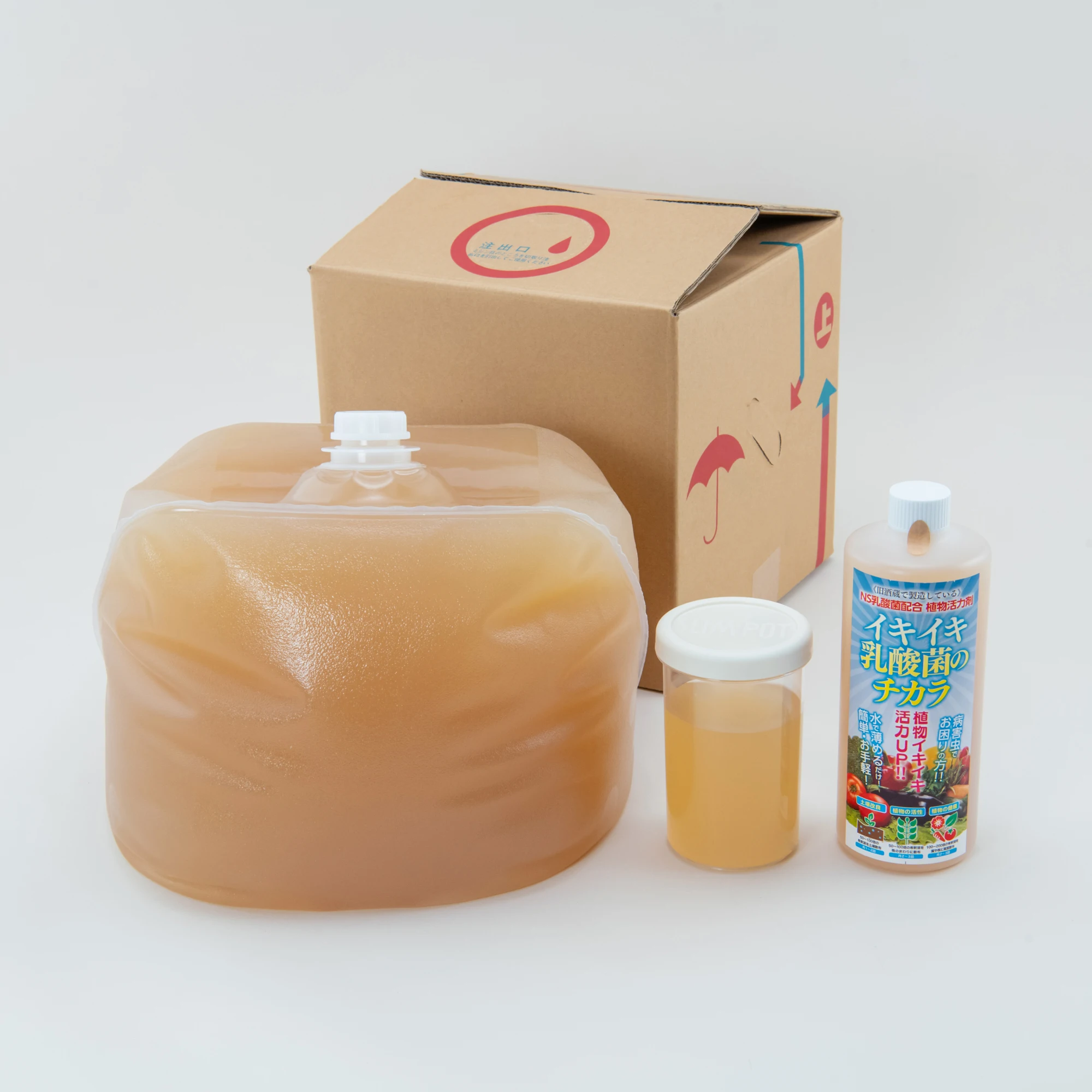 Питательное средство для растений «Iki, молочная кислота, сила бактерий» (1000 мл, 20 л)