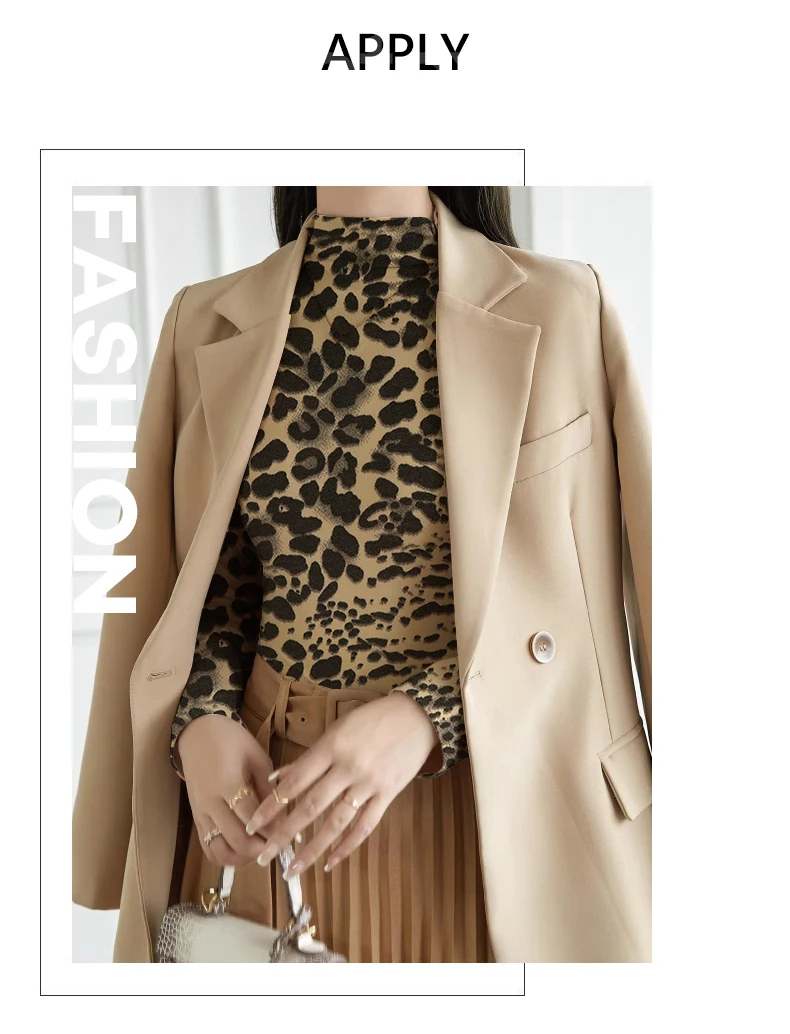 100%Polyester woolen printed fabric Leopard print knitted fabric for autumn and winter