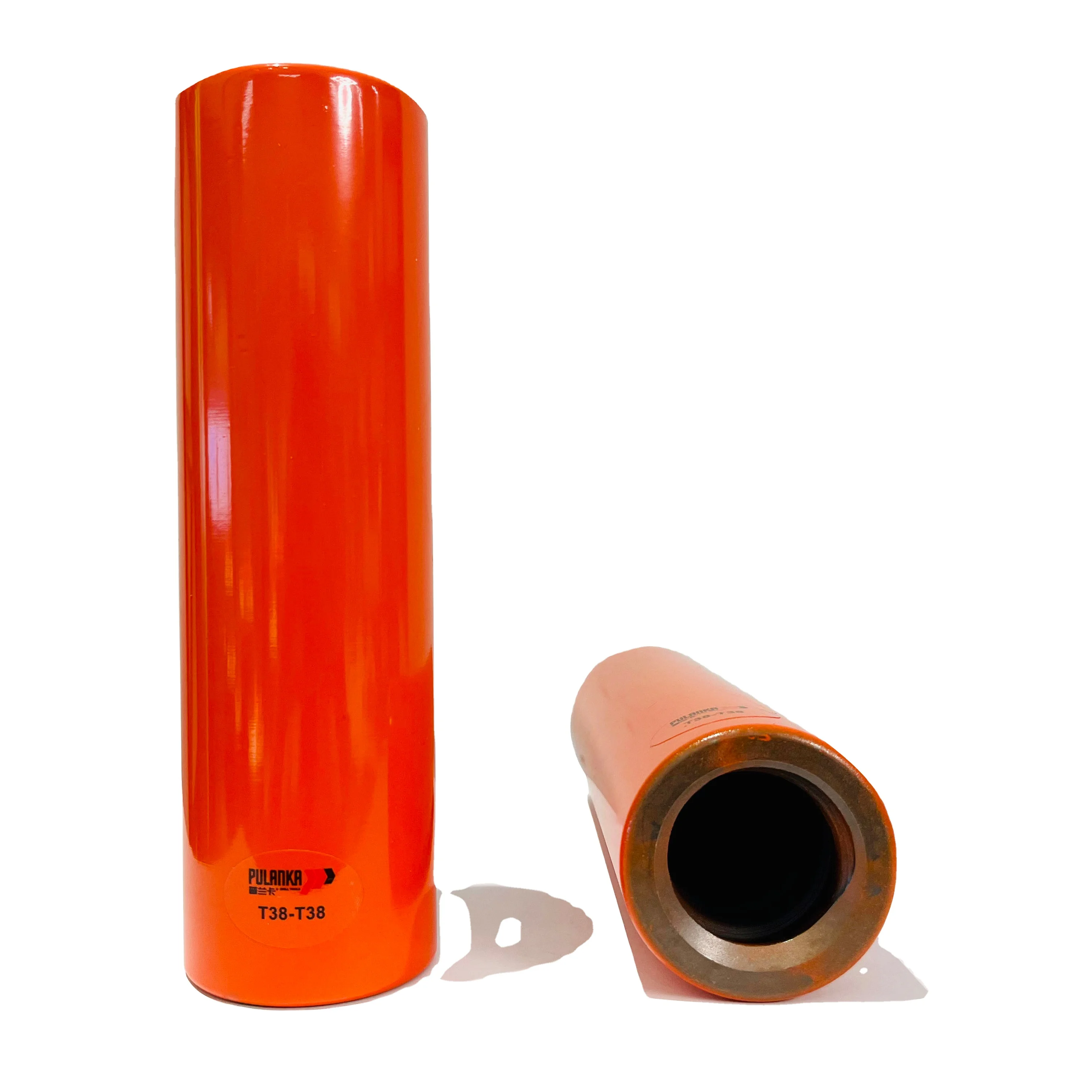 Pulanka T38 -T38/R32 connecting extension drill rod thread coupling sleeve