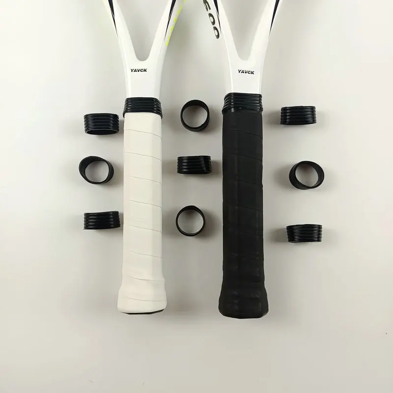 Custom Tennis badminton racket grip rubber sealing ring hand glue sweat-absorbent band fixed silicone ring