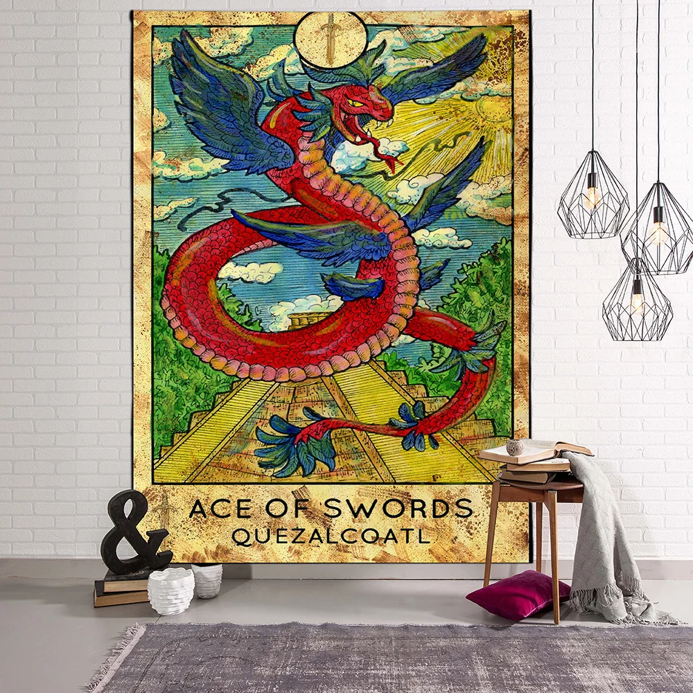 wholesale decorative tarot tapestry wall hanging custom