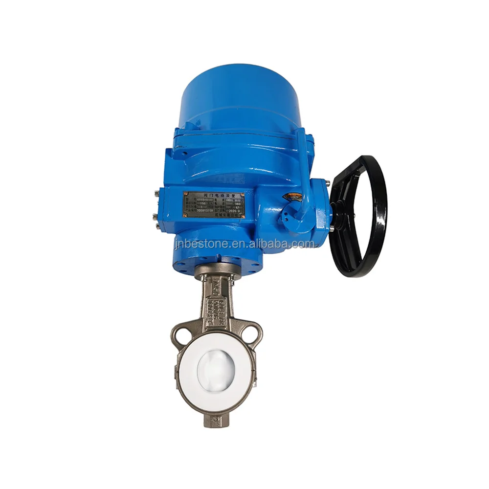 Сделано в Китае оптовая продажа ручной рычаг PTFE вафельный Клапан-Бабочка