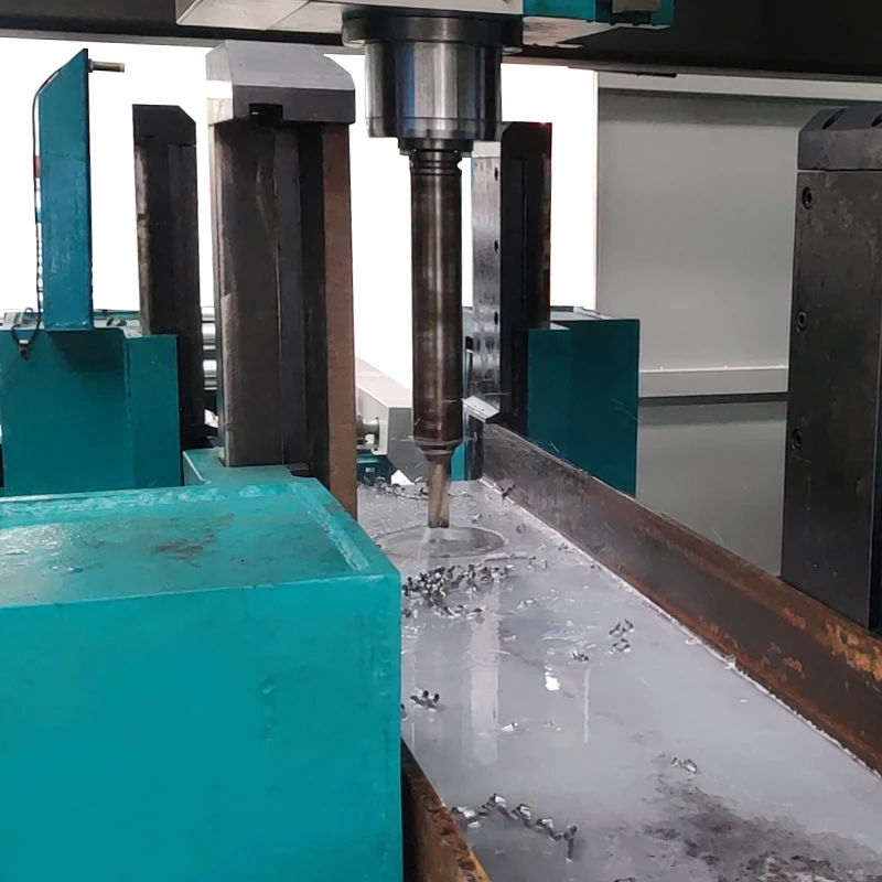 Source Price Fabricator High Efficiency 3d Imaging Driller Equipment Angle Drilling Cnc Beam Drill Line