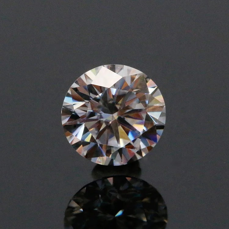 100pcs/bag Synthetic CZ Stones Price Round Brilliant Diamonds Cut Cubic Zirconia