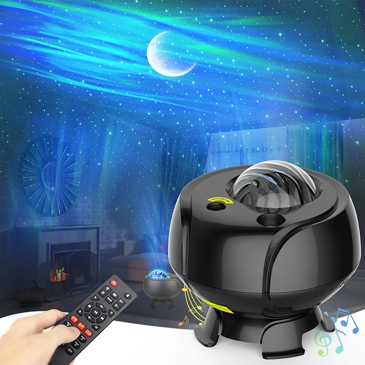 Лидер продаж проектор Aurora Light Amazon звездная звезда Ночной светильник Galaxy лампа для детей с дистанционным