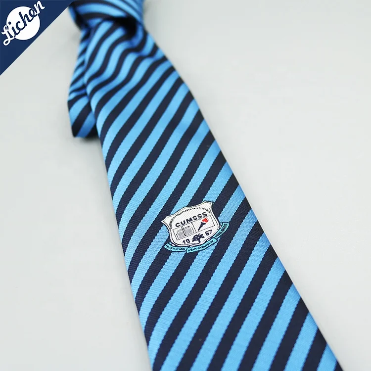 Custom Jacquard Embroidery Cheap Corporate Mens Neckties for Spot Goods