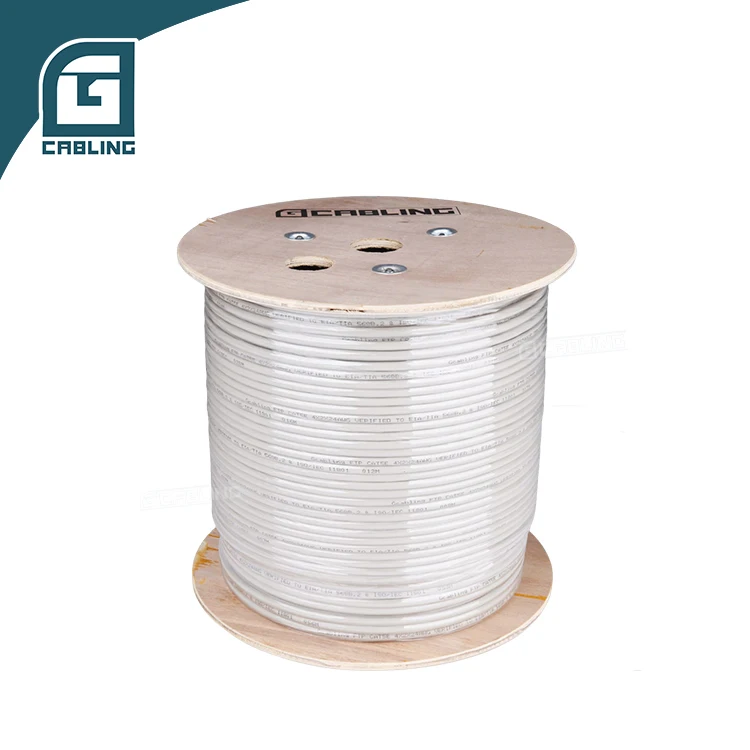 Gcabling Pure copper oxygen-free communication cable cat6 cable reel 100m cat6 cable manufacturers