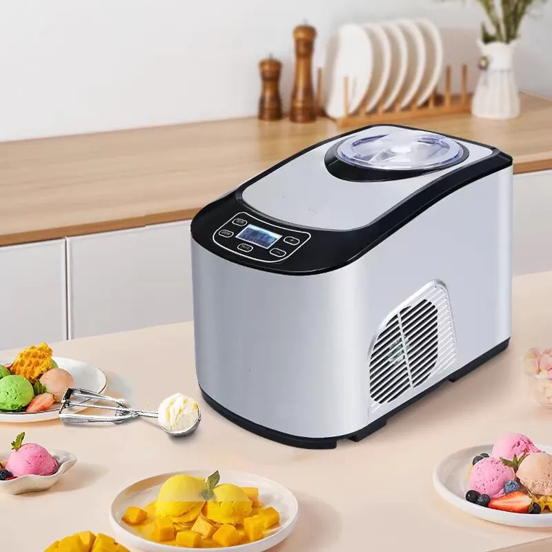 1.5L ICM-15A Household small commercial Mini Intelligent Full-Automatic Ice Cream Machine