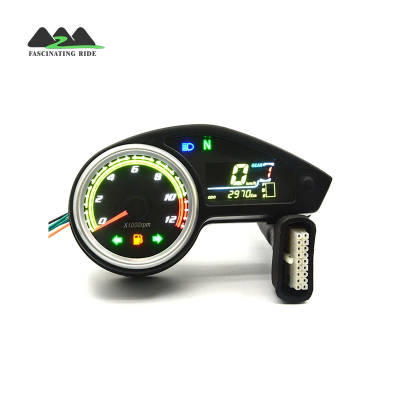 Заводская поставка, высокотехнологичный новый стиль, цифровой тахометр спидометра для мотоцикла