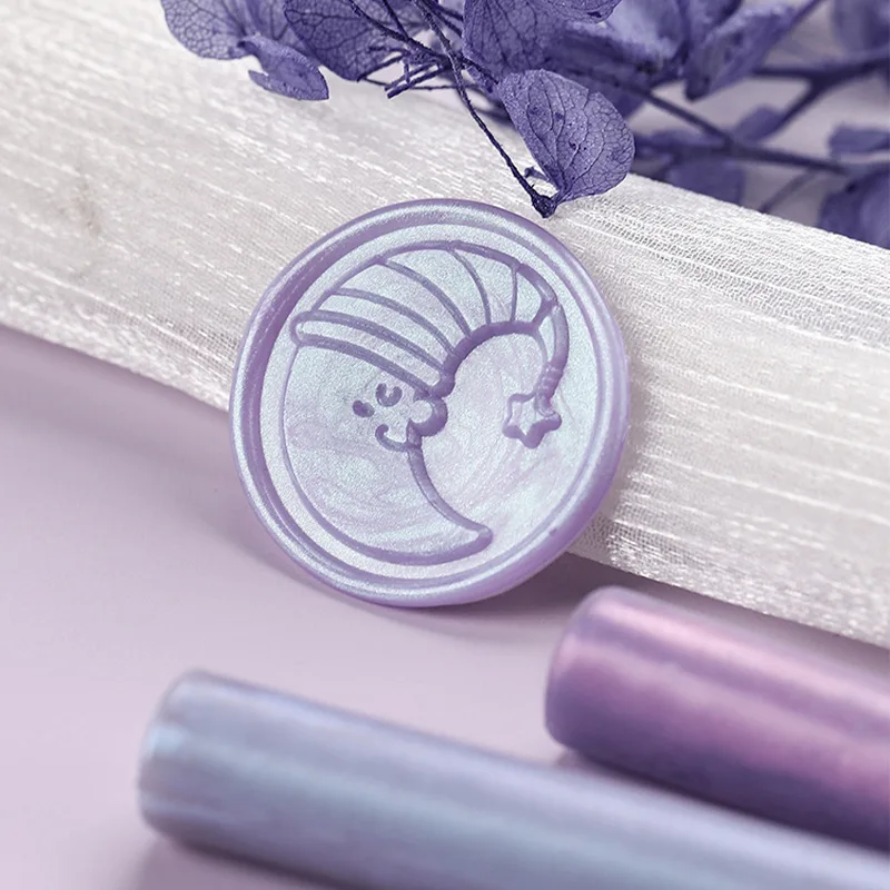 New Aurora Colors 7MM  Sealing Wax Sticks Use For Hot Melt Glue Gun 8 Colors Sealing Wax