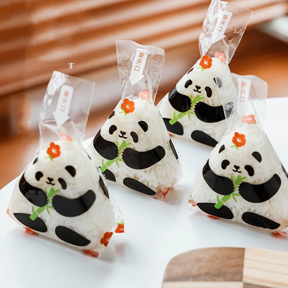 MOQ 100pcs microwavable heat seaweed sushi onigiri packaging bag wrapper