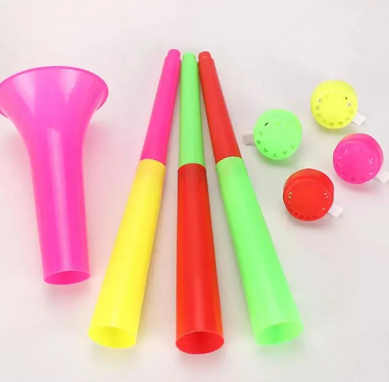 2022 new Cheering Atmosphere Props Football Soccer Fans Plastic Air Horn Trumpet Event Party Supplies
