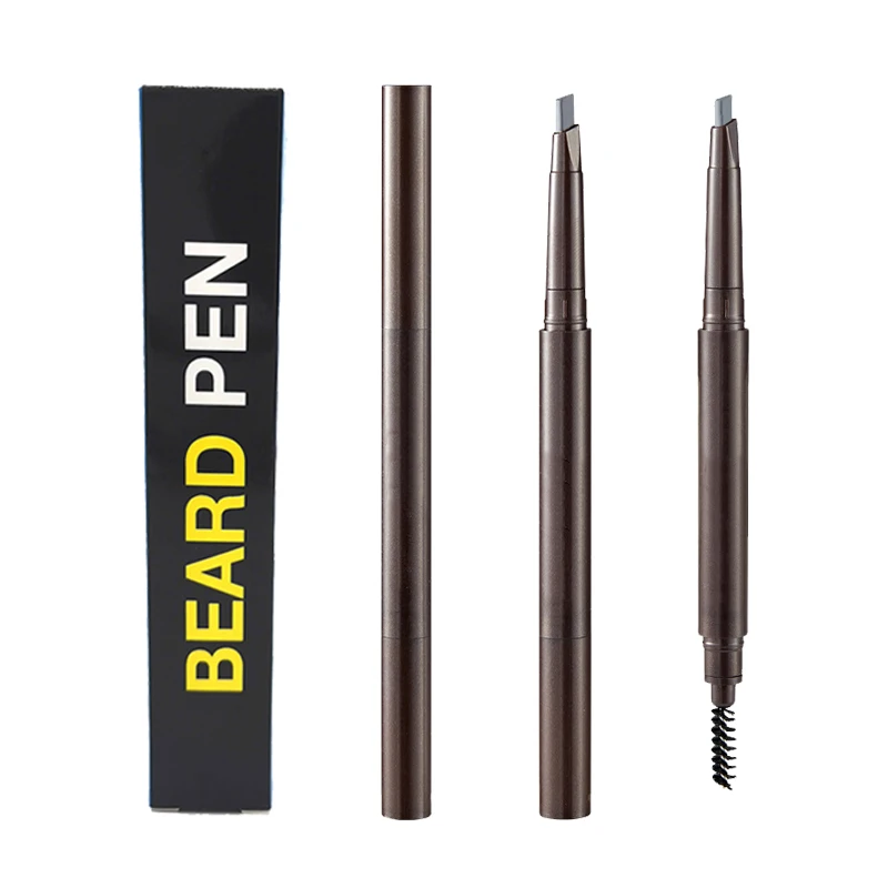 Barber Pencil with Built-in Sharpener Edge Hairline Razor Trace Pencils Beard Guide Beard and Hairline Outliner Pencils