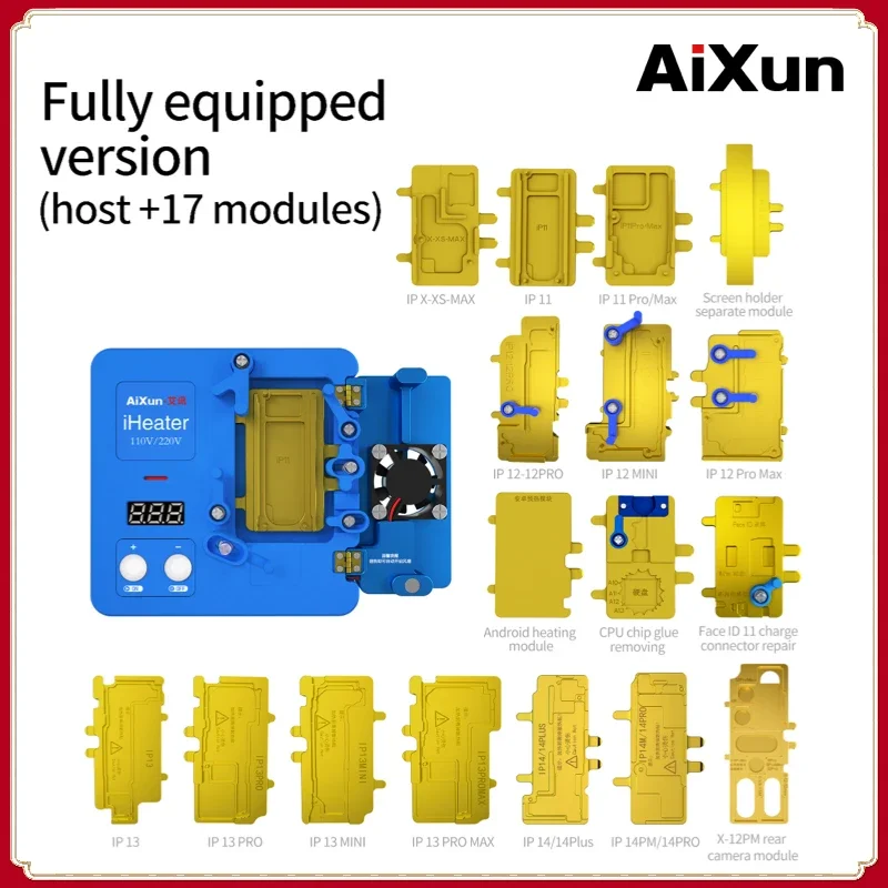 JC iHeater Preheating Station Welding Platform For iPhone X -15 Pro Max Motherboard Repair Heater