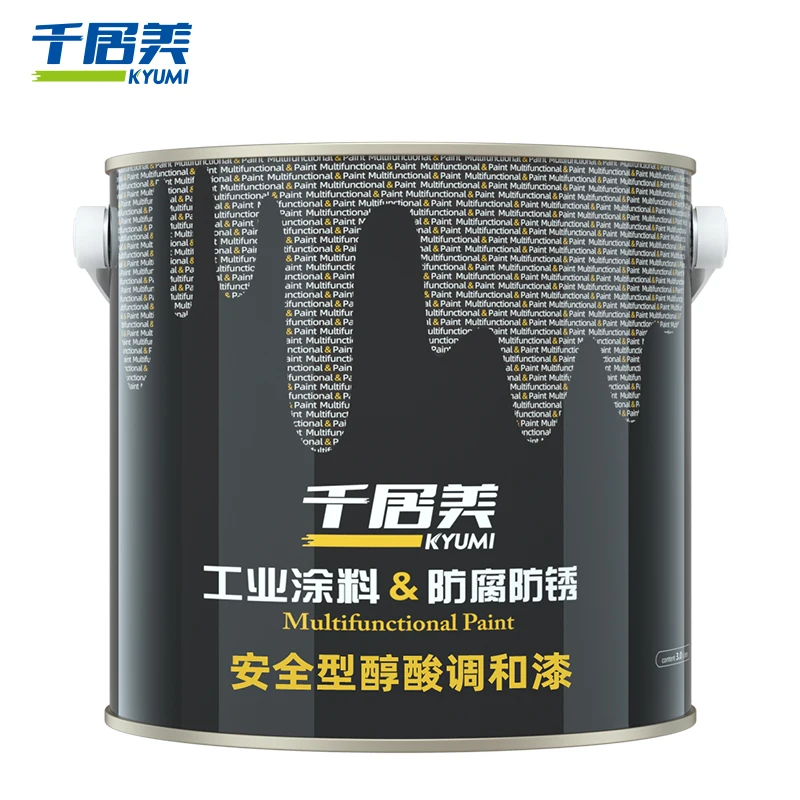 China High Adhesion Wide Application Excellent Weather Resistant safety Alkyd Blending Paint for Railway