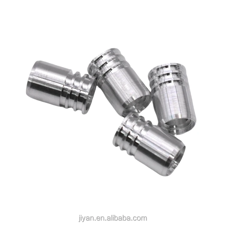 Customized Precision Machined Round Aluminum Part with Smooth Anodized Surface for Lab Equipment