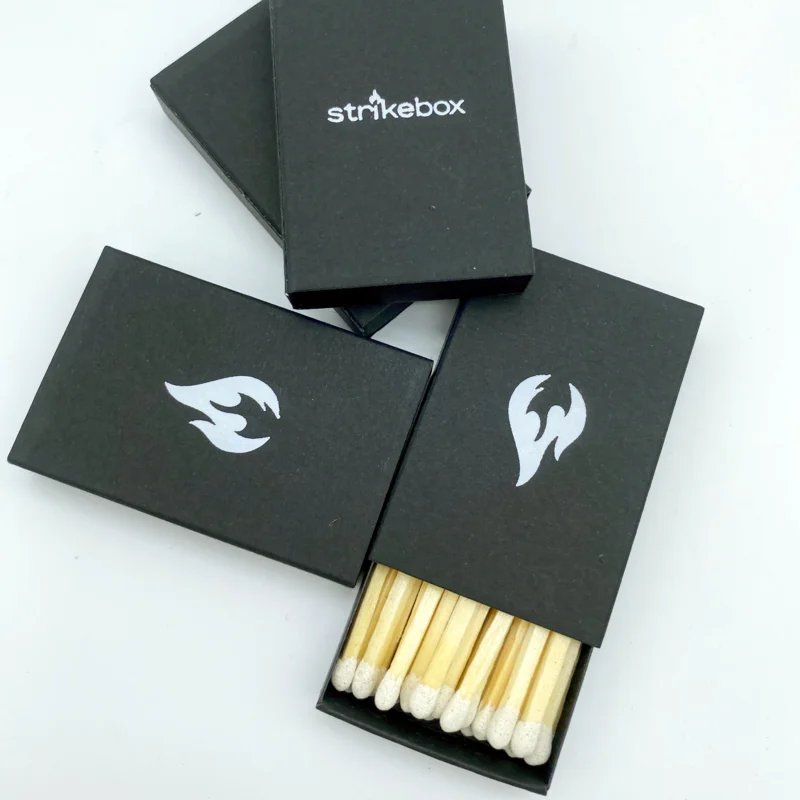 Production Safety Matches Factory Line Custom Matches Lighters Smoking Accessories Long Matches Sticks with Box