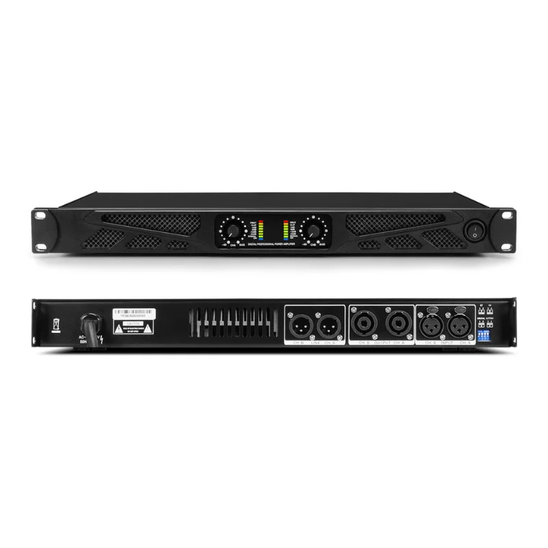 EIF BG4.6  4 Channel Class D with 600w Use for Professional Stage Digital Amplifiers