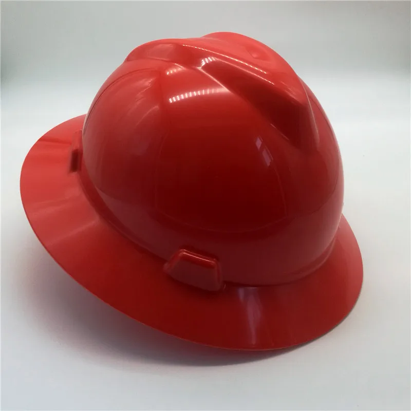 wide brim mining industrial custom safety helmet