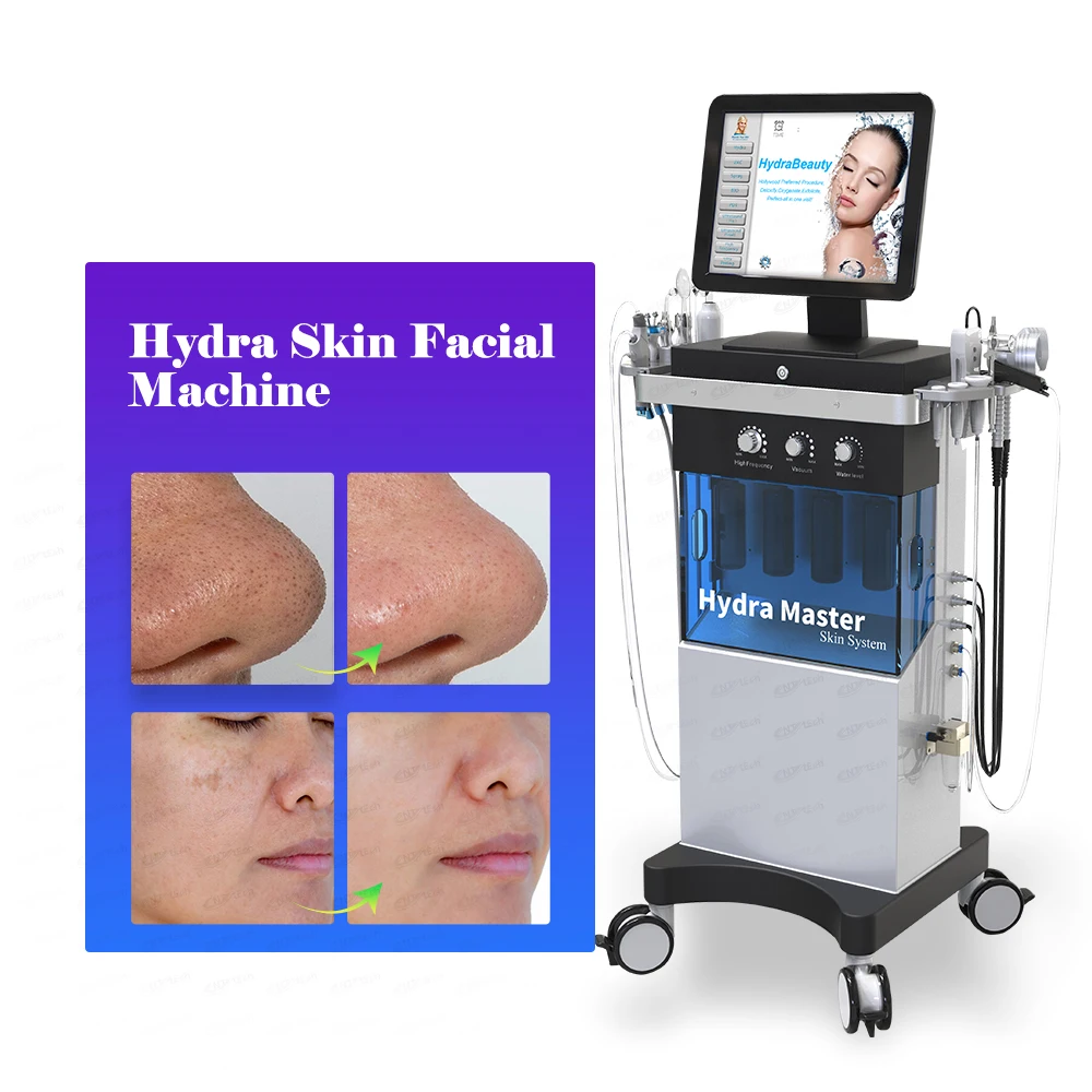 CE approved skin care oxygen jet peel hydra skin facial machine