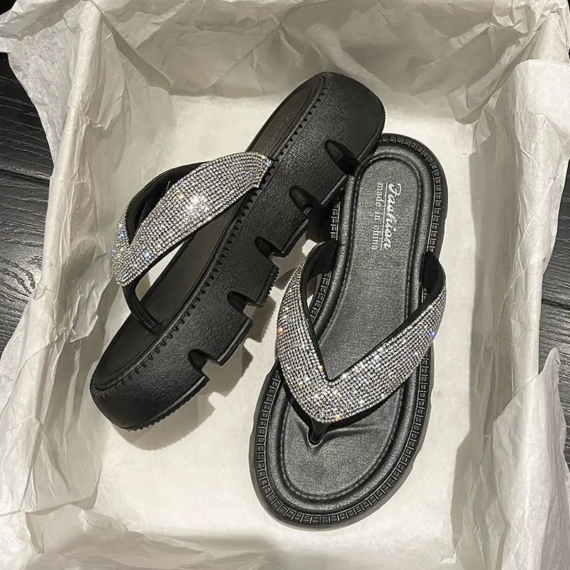 Wholesale Sandals Slippers Shoes Women Flip Flop Massage Slippers For Ladies Women Beach Sandals