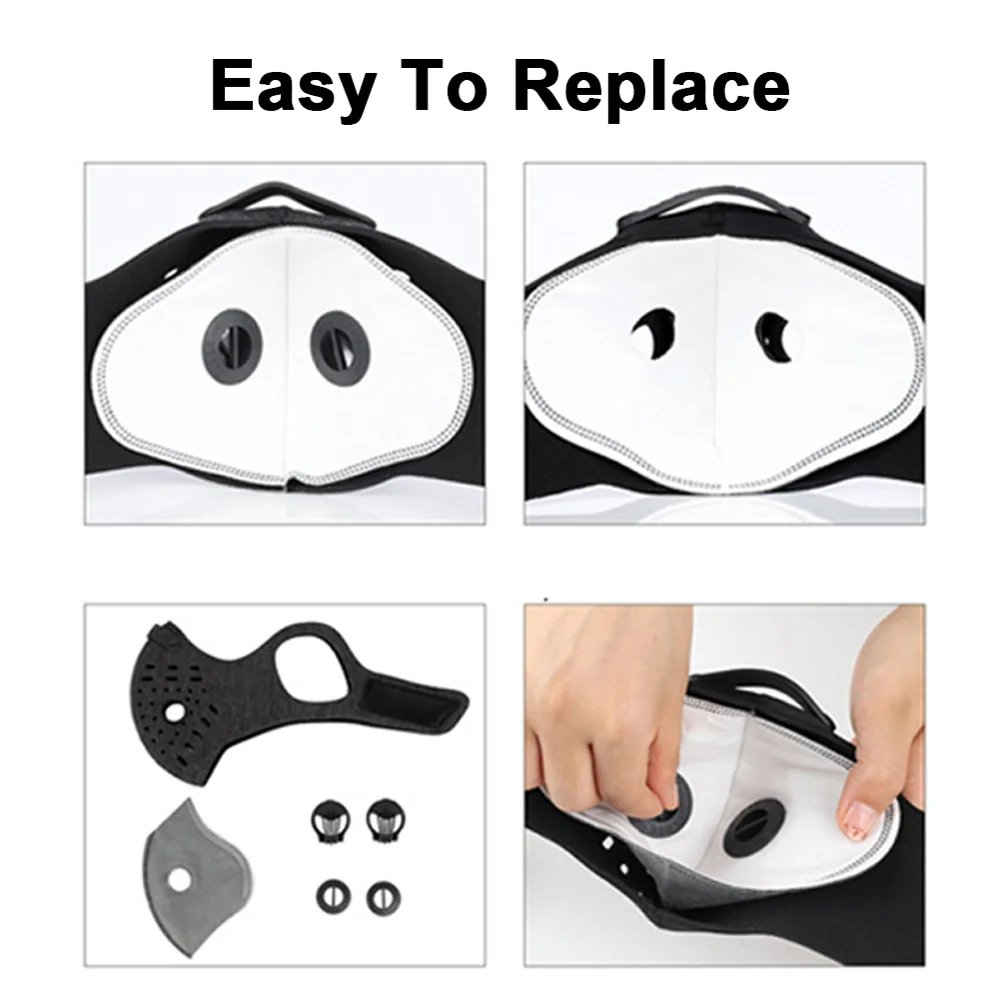 
SHANREN N95 Filter pm25 Activated Carbon Cycling Dust Proof Protective Gear 