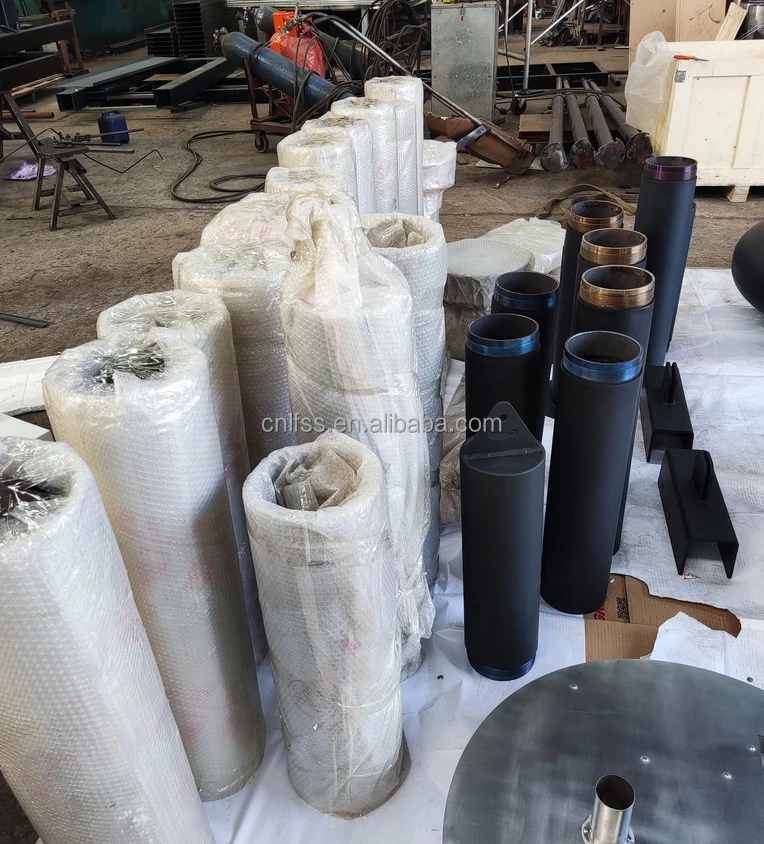 DIA1000MM New Design Black Villa Decorative Wall Mounted Fireplace Rotatable Wood Burning Hanging Steel Stove Customised Shape