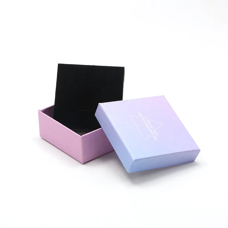 High Quality Black Wholesale Custom Logo Spot Uv Print Gift Packaging Book Shape Lift Off Lid Box With Foam Insert For Jewelry