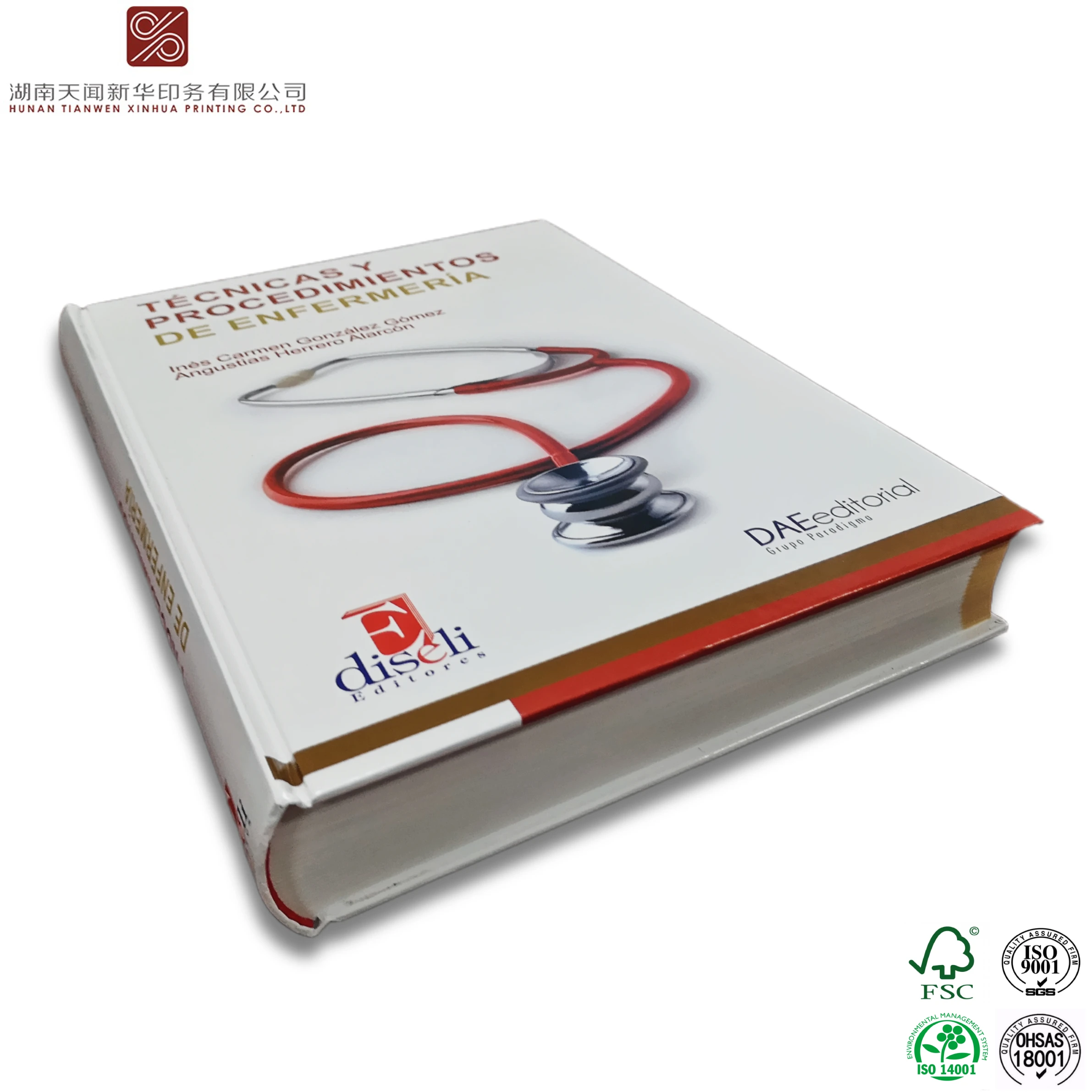 Cheap Book Printing Hardcover Hardback Medical Book
