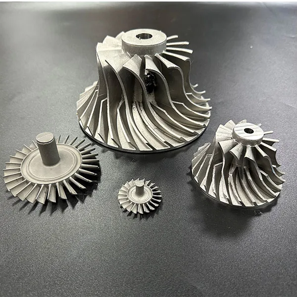 Инвестиционное литье Hastelloy inconel титановый турбо компрессор колеса