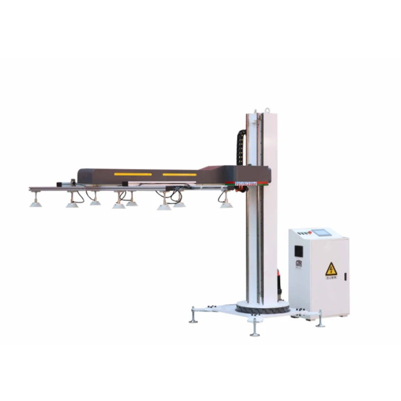 Automatic Pallet Stacking Machine PLC Control Robot Palletizing Packaging Palletizer Machine for Carton Case