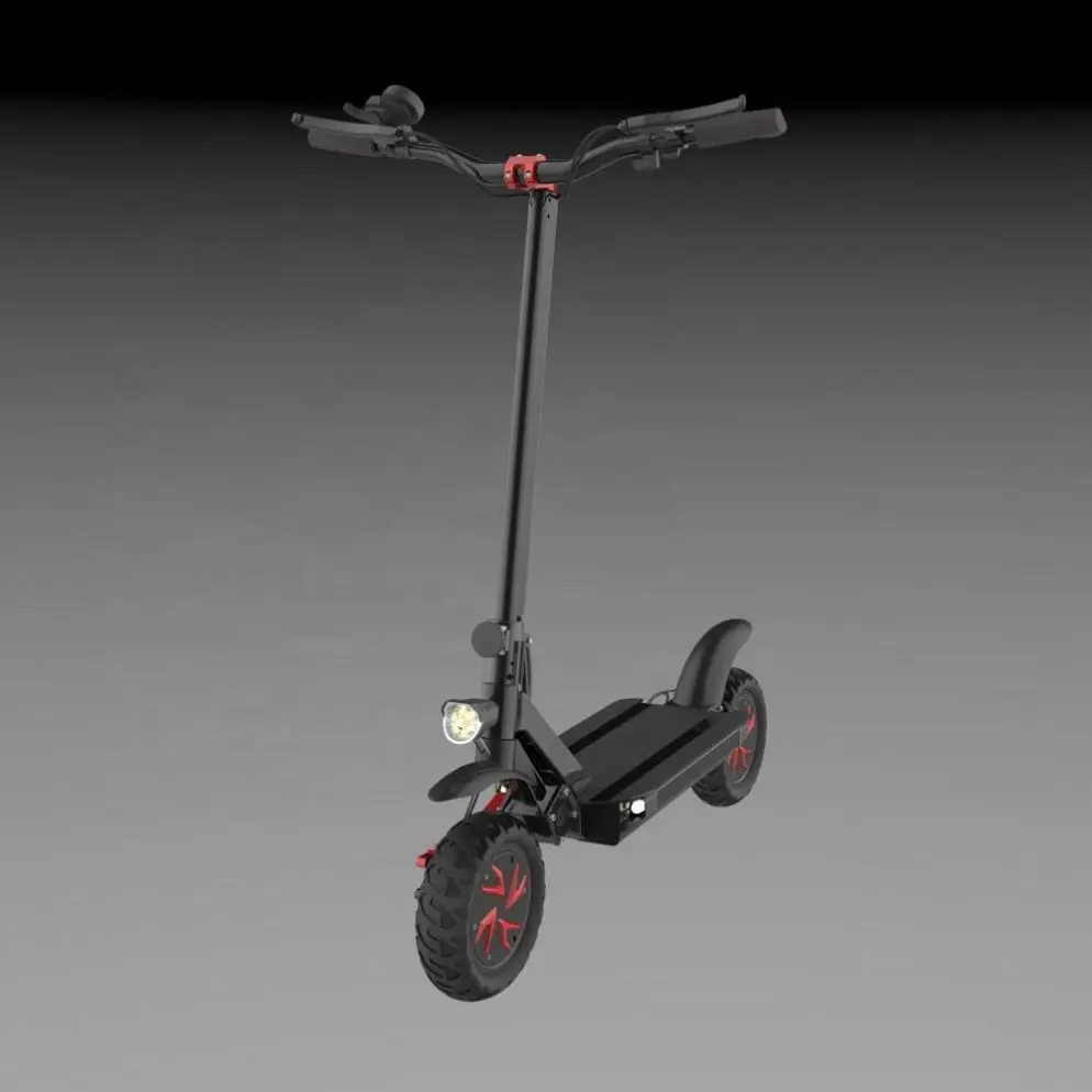 
EcoRider E4-9 Dual Motor Electric Scooter 3600W,Electric Kick Scooter with Double Swing Arm Suspension 