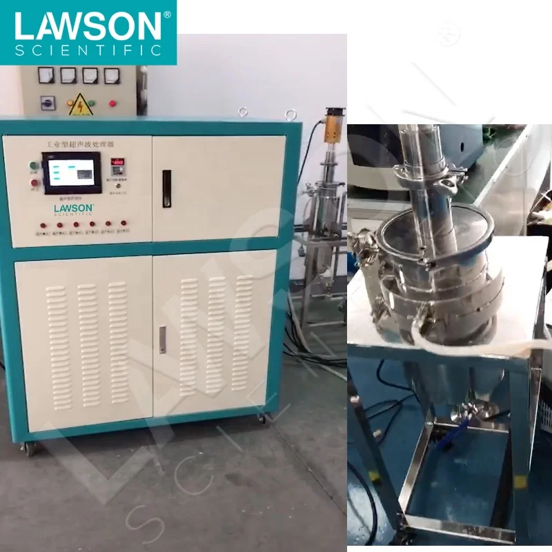Industrial Ultrasonic transducer factory DH-4000W-II Ultrasonic nano material dispersing machine herbal extration emulsification