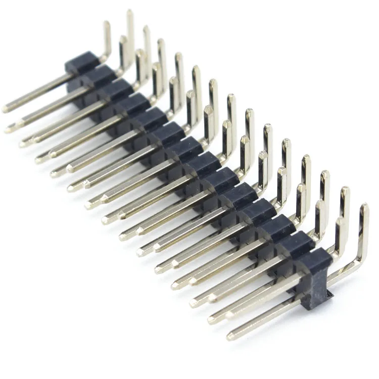 2-400 1x40p коннектор провод к разъему платы 1 ряд Ic розетка Raspberry Pi 3 мм 40pin папа правый угол 2,54 мм шаг полосы штыря