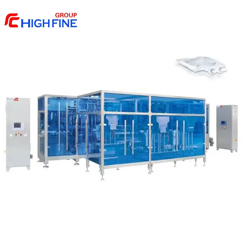 HIGHFINE Pharmaceutical non pvc soft bag iv solution manufacturing plant 2022