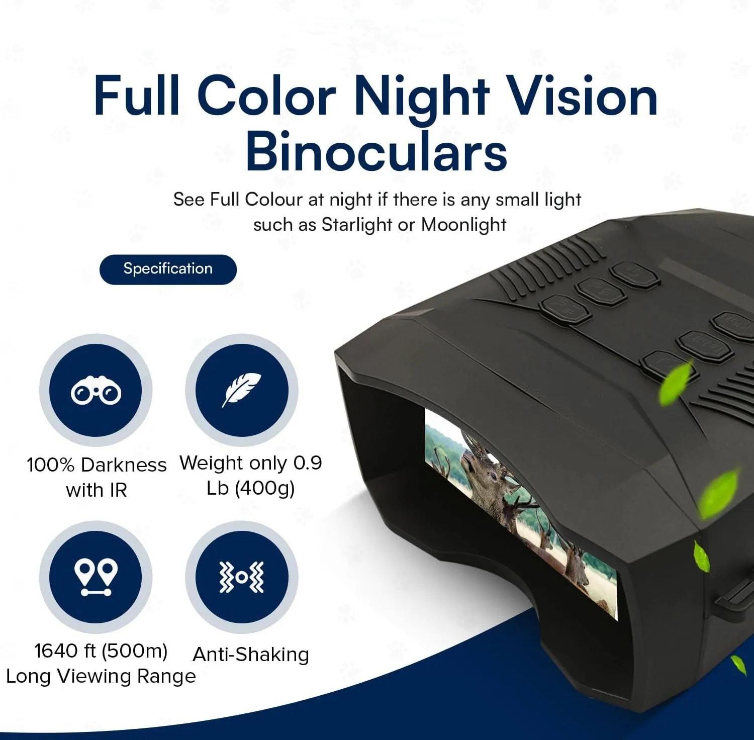 60MP night vision binoculars high quality 4K night vision devices Hunting infrared night vision