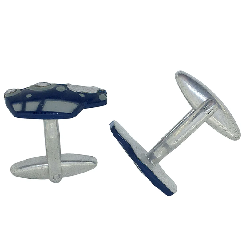 Custom Design Enamel Car Shape Novelty Cufflink