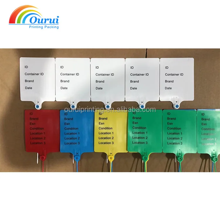 Customized Car Key Tags Factory direct cheap price yellow nylon zip tie passive seal cable tie tag Pvc Plastic Hang Plastic Tags